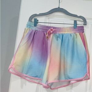 Women's Multicolor Gradient Shorts